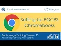 Setting up a PGCPS-issued Chromebook