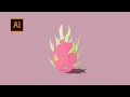 Adobe Illustrator Tutorial Create a Vector Dragon Fruit from Sketch