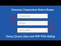 Dynamic Dependent Select Box using jQuery Ajax PHP php ide