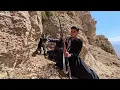 😱 Giant Rocks Crashing Down! Taybeh’s Terrifying Escape with a Baby Goat 🐐 