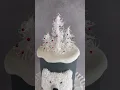Easy wafer paper Christmas trees