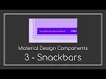 Snackbar MDC - 2021 Android Tutorials