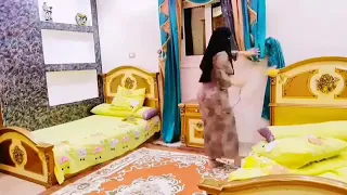 روتيني اليومي ساخن تنضيف المنزل مع كلام ساخن مهم ممنوع دخول الاطفال الفيديو للكبار فقط 