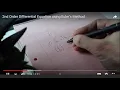 Euler Method to solve a second order ODE and a system of First order ODE