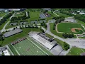 Drone footage of East Campus facilities