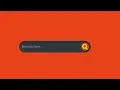 Awesome Animated Search Box using HTML and CSS