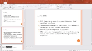 Java RMI
