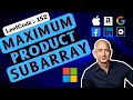 Maximum Product Subarray LeetCode 152 Medium
