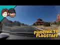 Phoenix AZ to Flagstaff AZ Timelapse