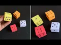 Lagu How to make a paper dice using paper/ easy trick to make dice at home diy paper dice (cube)/ #shorts