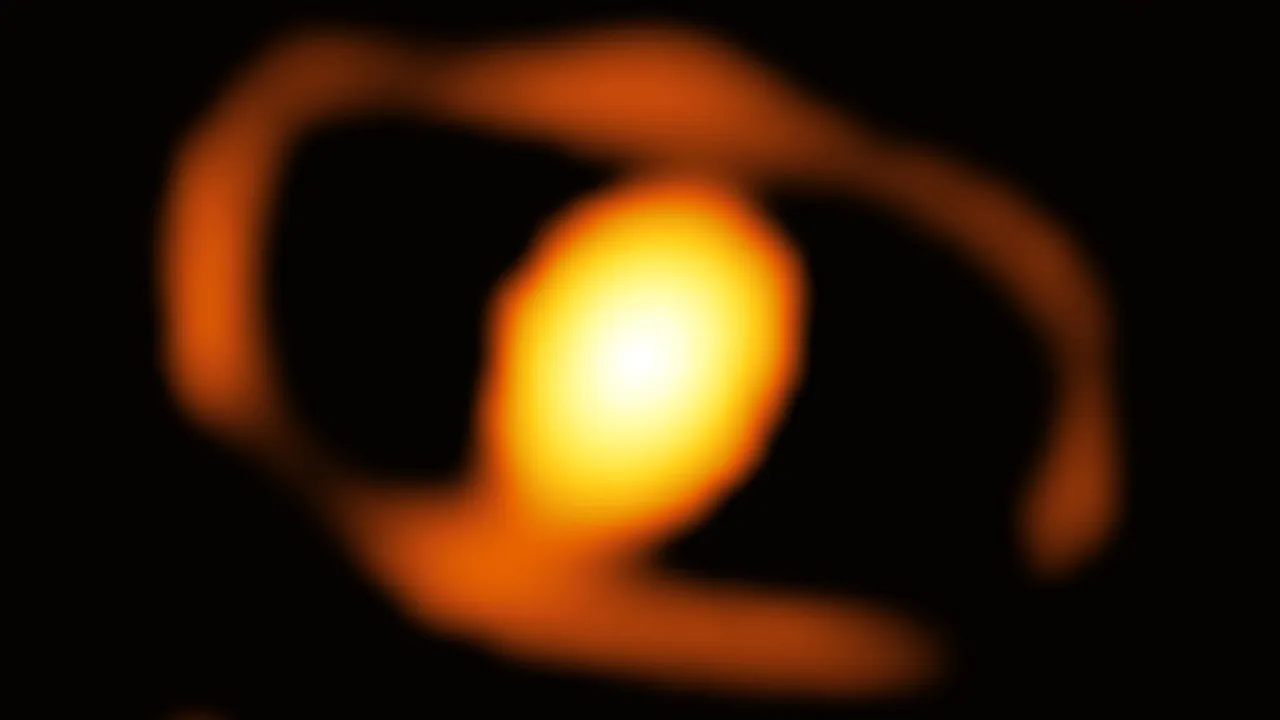 First Close-up Picture of a Star Outside Our Galaxy