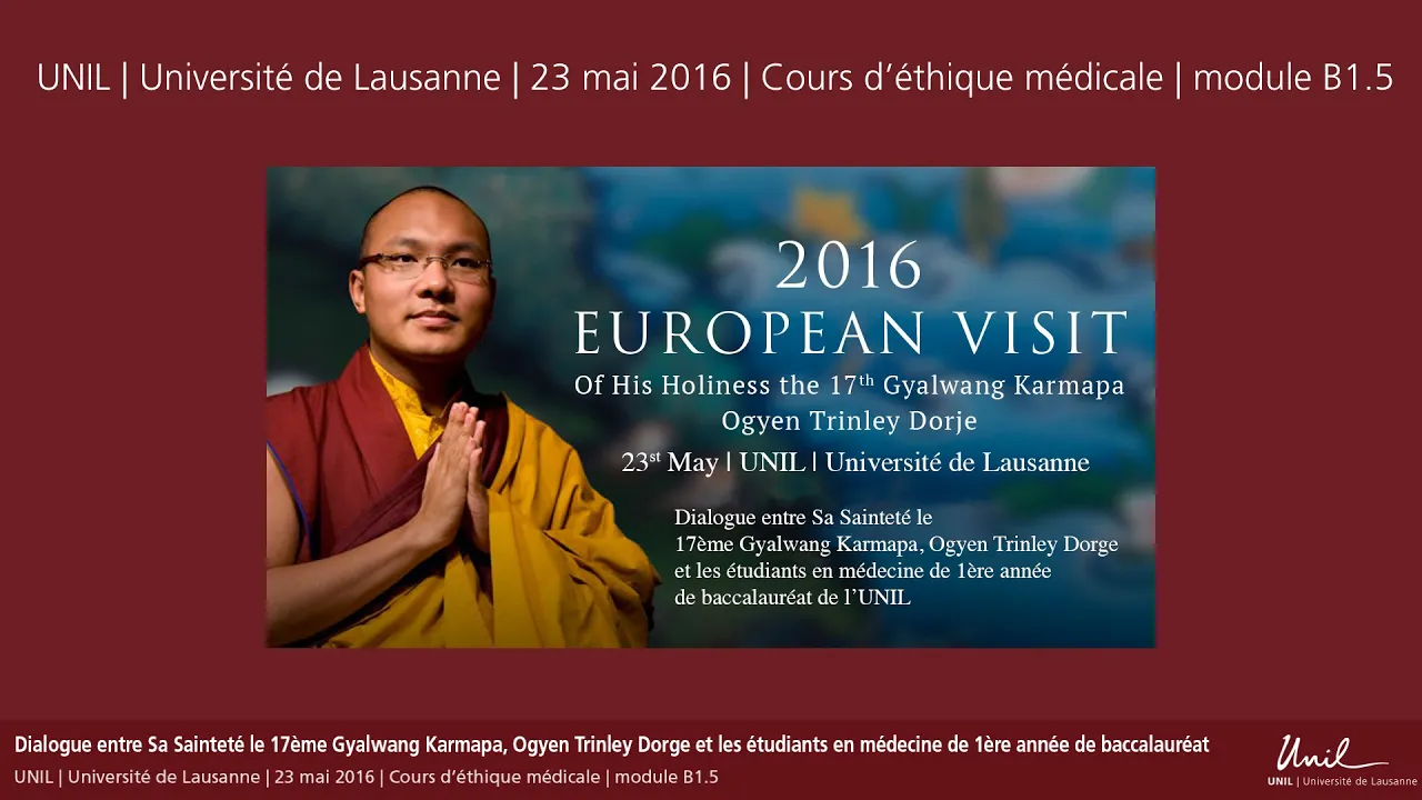 European Visit Of His Holiness the 17th Gyalwang Karmapa Ogyen Trinley Dorje, part 1 European Visit Of His Holiness the 17th Gyalwang Karmapa Ogyen Trinley Dorje, part 1