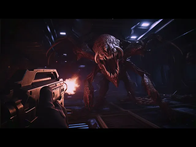 The Unreleased Starcraft FPS game (ai generated)