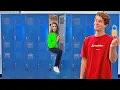 OVERNIGHT IN A SCHOOL LOCKER