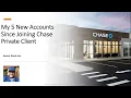 5 Accounts We Opened When We Joined Chase Private Client Our Millionaire Journey Update
