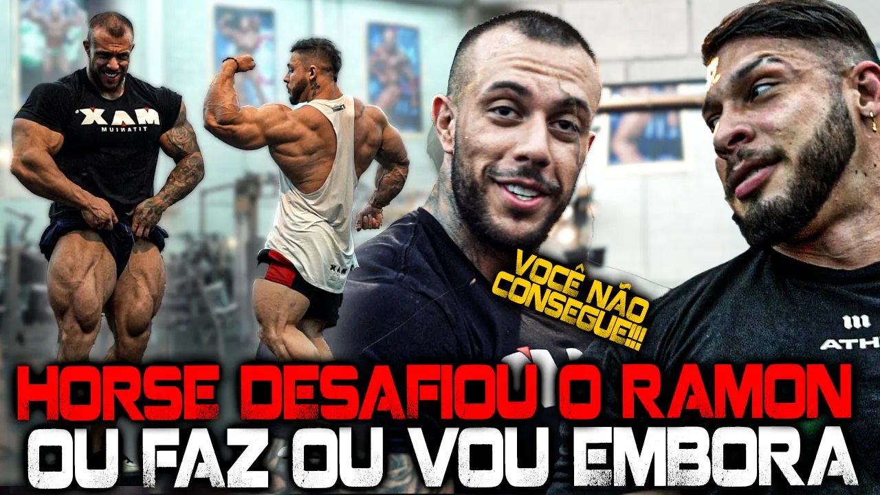 RAMON DINO FOI DESAFIADO - HORSE PEGOU PESADO "VAI FAZER OU EU VOU EMBORA" !!!