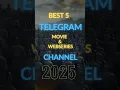 Download Lagu Top 5 best telegram movie Channel 2025 ||Telegram top 5 movie and web series channel| Telegram Movie