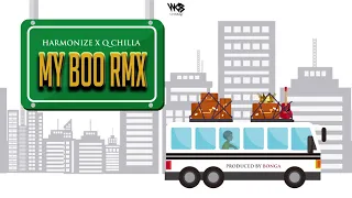 harmonize x q chilla my boo remix official audio 