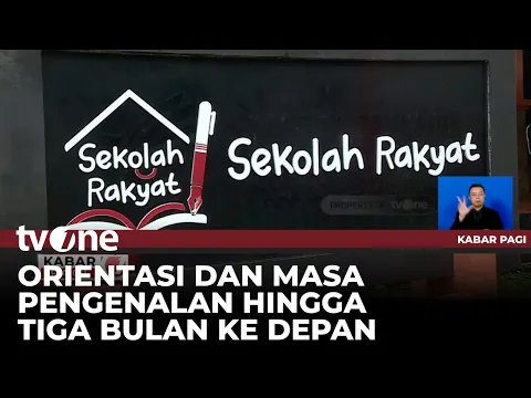 Sekolah Rakyat Gelombang Pertama Resmi Beroperasi di 62 Titik