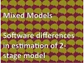 Day 23 AFNI differences in mixed model estimation