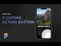 Animated Floating Action Button Figma Design Tutorial