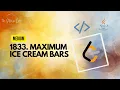 Maximum Ice Cream Bars LeetCode 1833 Medium Problem and Code Explanation