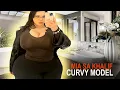 Mia Sa Khalif Curvy Fashion Model Weight Plus-Size Model