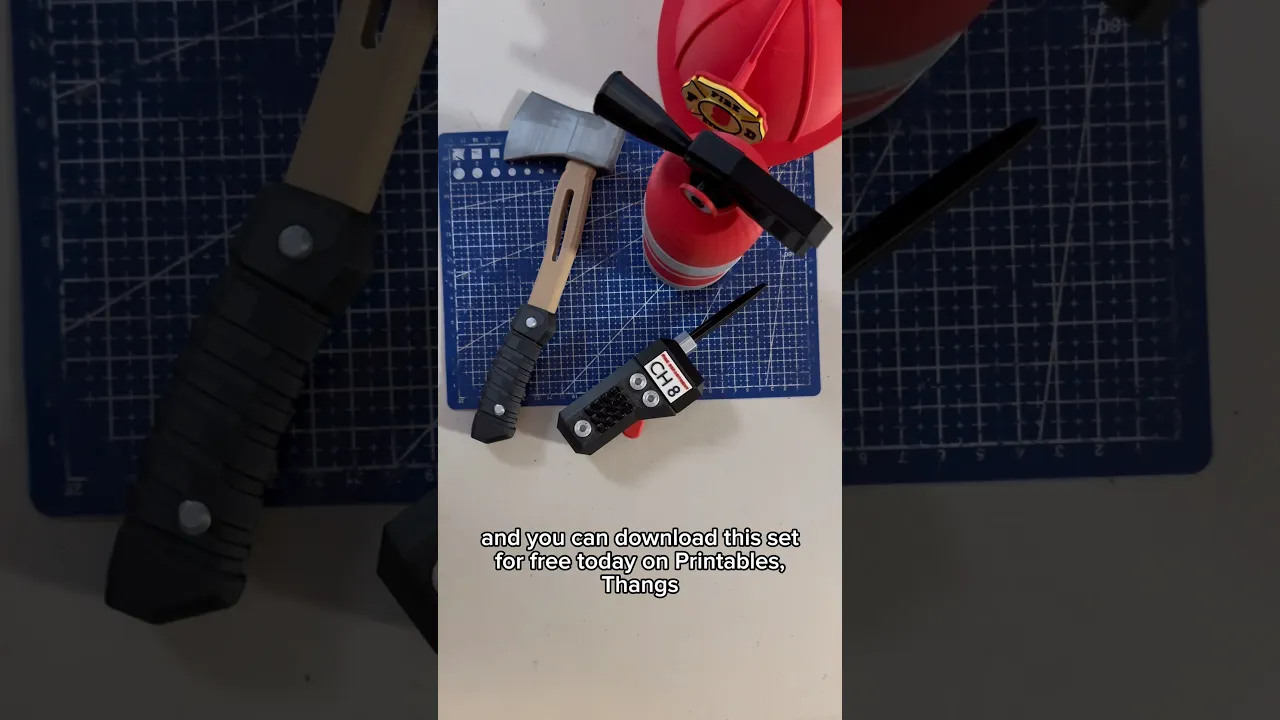 Firefighter Pretend Play Set video thumbnail