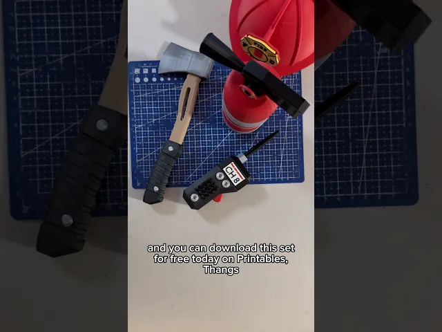 Firefighter Pretend Play Set video thumbnail