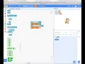 Scratch coding using variables and taking input from the user of your code