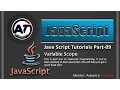 JavaScript Variable Scope Part 9 of 18