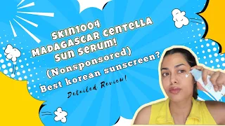 SKIN1004 hyalucica water SUN SERUM NONSPONSORED review