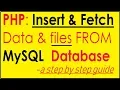 Inserting data with image using PHP MySQL