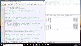 JavaScript 101 - Variable scope