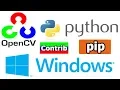 OpenCV Python Contrib Installation on Windows via pip