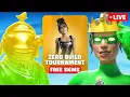 WINNING ZERO BUILD TOURNAMENTS!