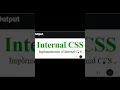 Day 2 of learning full stack development-1 Introduction to CSS techbegin