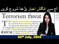 Newspaper Reading Learn English Through Newspaper Reading Dawn Editorial Analysis