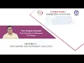 Lecture 51 Text Mining and Sentiment Analytics