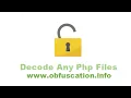 Decode openssl decrypt PHP File Online
