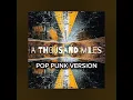 VANESSA CARLTON - A Thousand Miles Pop Punk Version Cover Twenty One Two (No Guitar)