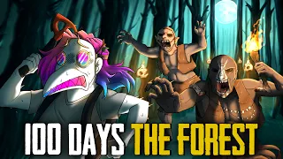 I Spent 100 Days In The Forest!... Here's What Happened!