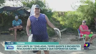 Pescadores de Santa Catarina na expectativa com início da pesca da tainha