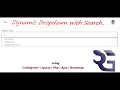 Dynamic Dropdown with Search using CodeIgniter JQuery Bootstrap Php Ajax
