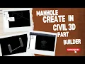 How to Create a Cylinder Structure in Civil 3D Part Builder Step-by-Step Tutorial