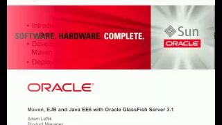 Java EE 6 Maven and EJB with GlassFish