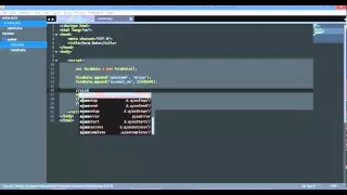 js php ajax simple FormData object and post XMLHttpRequest 720p