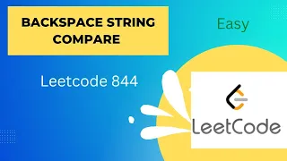 844 Backspace String Compare In JAVA LeetCode Problem Easy