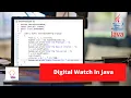 Digital Watch In Java Java Project