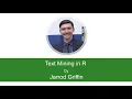 Text Mining in R